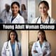Young Adult Woman Closeup - Cinematic Stock Video for Educational and Medical Content Creators 4