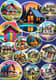 50+ Dream Cottage Hut Sticker Collection - Charming Vinyl Stickers for Personal and Commercial Creative Projects 5