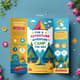 Fun & Adventure Camp Brochure for Kids - Vibrant Editable Flyer Template for Engaging Youth Marketing Campaigns 1