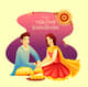 Happy Raksha Bandhan Vector Illustration - Vibrant Festive Artwork for Celebrations and Cultural Projects 5