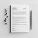 Letter Brochure Clean Single Page Corporate Format - Sleek Multi-Purpose Marketing Brochure Kit for Professionals 1