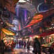 Stellar Bazaar - Interplanetary Marketplace Concept - Futuristic Environment Concept Art for Sci-Fi Creators and Visual Storytellers 6