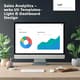 Sales Analytics Light Dashboard Design - Sleek Website UI UX for Data-Driven Business Insights 4