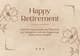 Floral Elegant Happy Retirement Card - Timeless Floral Design for Warm Retirement Wishes and Celebrations 3