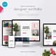 Portfolia Designer Portfolio Site - Sleek, Modern Website Theme for Creative Professionals and Freelancers 4