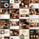 20+ Coffee Shop Facebook Banners - Café & Beverage Promotions - Modern BlueWave Ad Templates for Social Media Marketing 3