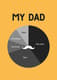 Pie Chart Insightful Father's Day Card - Thoughtful Data-Driven Greeting for Celebrating Dad's Special Day 3