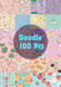 100 Doodle Extravaganza Patterns - Playful Anime-Inspired Vector Patterns for Creative Crafts and Printables 1