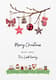 Multi Watercolor Merry Christmas Greeting - Elegant Holiday Card Designs for Festive Seasons and Personal & Business Use 3