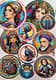 Warrior Legends Sticker Bundle - Fantasy-Themed Bold Stickers for Creators & Storytellers 2025 3
