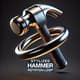 Stylized Hammer Rotation Loop - Cinematic Motion Graphic Elements for Creative Video Projects and Studio Use 5