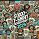 5000++ T Shirt Design Prompt 2025 - Creative AI Art & Graphic Prompts for Trendsetting Designers and Marketers 1