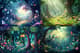 Giggle Grove Animated Forest Scene - Whimsical Cartoon Fantasy Art for Creative Storytelling and Games 5