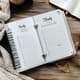 Study Start Grey Back to School Organizer - Minimalist Academic & Study Planner for Students and Educators 1