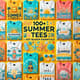 100+ Summer Tees - Hot Season Essentials - Vibrant T-Shirt Designs for Casual and Creative Summer Style 6