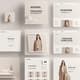 Minimal Fashion Templates - Social Media Slide Pack - Sleek Animated Social Media Designs for Fashion Brands and Influencers 4