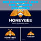 Bee Gradient Logo for Modern Branding - Vibrant Brand Identity Templates for Creative Professionals and Businesses 1