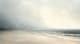 Foggy Coastal Morning - Serene Seascape Landscape Art for Tranquil Spaces and Creative Decor 6