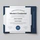 Modern Credential Sleek Certificate Design - Professional Credential Template for Education and Corporate Achievements 3