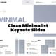 Clean Minimalist Keynote Slides - Sleek Business Presentation Templates for Professional Impact and Clear Messaging 3