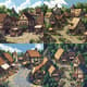 Medieval Village with Thatched Roofs - Retro Pixel Art for Game Developers and Nostalgic Creators 4