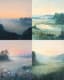 Serene Morning Impressionist Artwork - Elegant Impressionist Painting for Artistic Home and Gallery Display 1