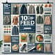100+ Feed Banner Bundle - PSD Templates for Social Ads - Versatile Multi-Platform Social Media Ad Templates for Marketers and Brands 1