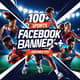 100+ Sports Facebook Banners Bundle - Editable PSD - Dynamic BlueWave Ad Templates for Engaging Social Campaigns 5
