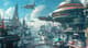 Starbridge Nexus Intergalactic Dock - Futuristic Digital Concept Art Environments for Sci-Fi Creators 6