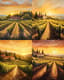 Vineyard Wall Art - Serene Landscape Canvas for Elegant Home and Office Decor 2025 3