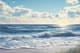 Serene Ocean Scene - Calm Office Wall Art - Tranquil Coastal Decor for Professional Spaces and Creative Inspiration 5