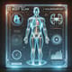 Holographic Human Body Scan - Futuristic AI Motion Graphic Elements for Dynamic Visual Storytelling 4