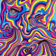 150 Retro Psychedelic Swirl Patterns - Vibrant Seasonal & Cultural Textures for Creative Designers and Print Projects 1