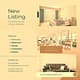 Real Estate Post Brown Gradient Instagram Listing Ad - Sleek Marketing Template for Real Estate Branding and Lead Generation 3