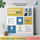 Cleaning Company Flyer Template - AI & PSD Promo Design - Professional Marketing Flyer for Cleaning Services and Commercial Promotions 1