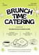 Green White Modern Brunch Catering Invitation - Stylish Food Event Invite for Caterers and Hosts in 2025 3