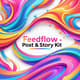 FeedFlow - Dynamic Post & Story Kit - Animated Social Media Templates for Engaging Brand Content Creators 5