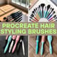 Procreate Hair Styling Brushes - Premium Hair Texture Brush Set for Digital Artists and Hairstylists 6