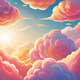 Fluffy Cloudscape Brushes - Soft, Airy Digital Brushes for Dreamy Cloud Art and Photo Editing 3