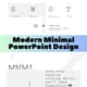 Modern Minimal PowerPoint Design - Sleek Business Presentation Slides for Professionals and Agencies 1