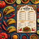 Mexican Restaurant Menu PSD Design - Premium Editable Menu Template for Restaurants and Food Businesses 6