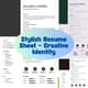 Stylish Resume Sheet Creative Identity - Modern CV Template for Professional Branding and Impactful Job Applications 5