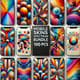 Mobile Skins Spectrum Pack Bundle 100 Pcs - Vibrant Mobile Phone Skins for Personalizing and Protecting Smartphones 6