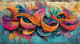 Shiraz Style - Persian Poetry in Paint - Calligraffiti Art with Urban Flair for Creative Designers and Cultural Projects 6