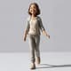 Casual Walking Girl Figurine - Realistic 3D Model for Printing & Creative Projects 6