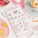 Foodie Fun Pink Pastel IG List - Stylish Goal Planner for Food Lovers and Social Media Creators 6