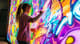 Magnetic Graffiti Art Wall - Interactive Urban Street Art for Creative Spaces and Community Engagement 6