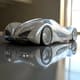 Silver Car Sleek Vehicle Model - High-Quality 3D Renders for Automotive Designers and Visual Creators 5