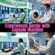 Experienced Doctor with Capsule Machine - Cinematic Educational Stock Video for Medical and Science Content Creators 4