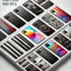 Mobile Skins Apex Bundle 100 Pcs - Premium Mobile Phone Skins Collection for Stylish Device Personalization 1